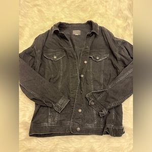 Black American Eagle denim jacket